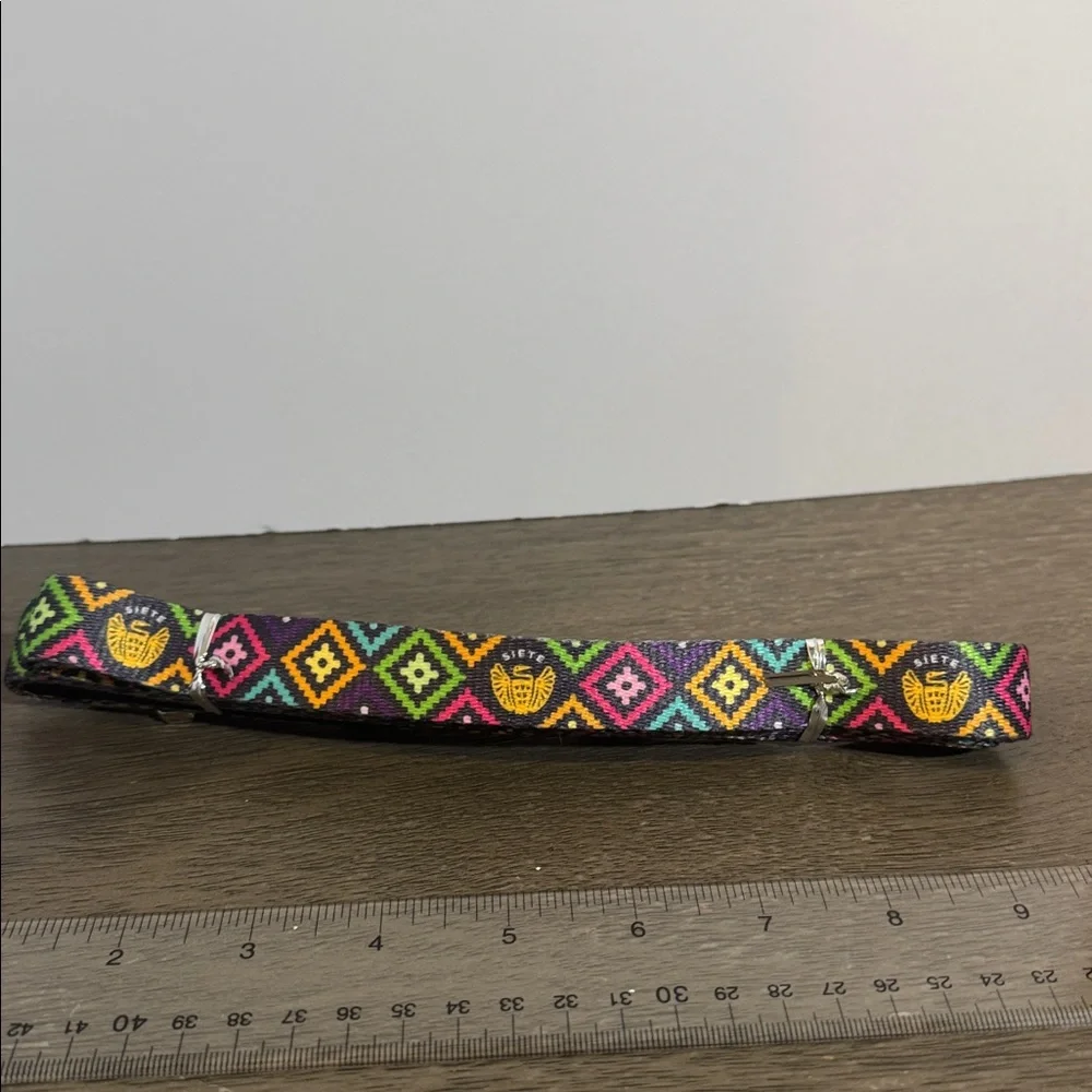 New Siete foods dog leash multi color size medium